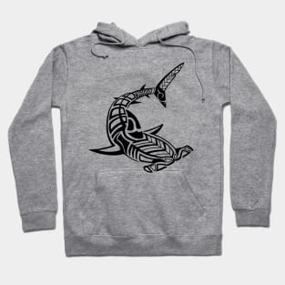 Tribal Hammerhead shark Hoodie